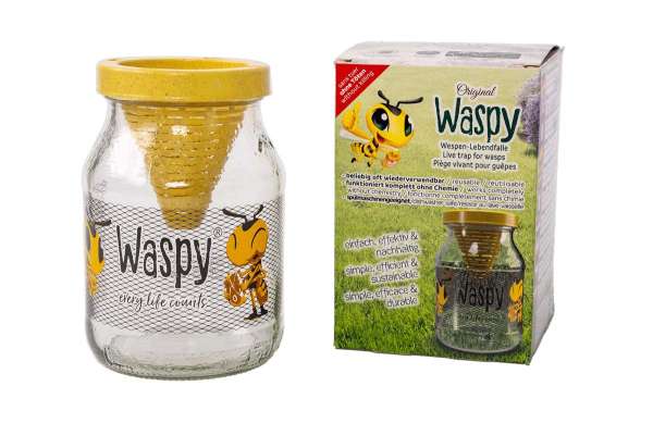 Trampa natural para avispas Frubby (sin matarlas)