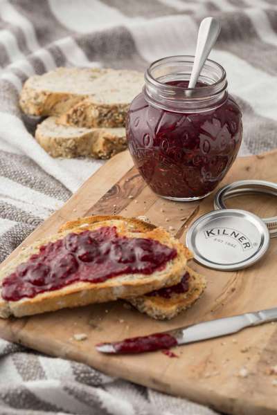 Tarro de vidrio Kilner para mermelada