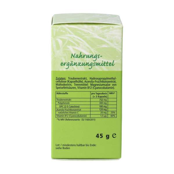 OPC-B12 Extracto de semilla de uva (100 cápsulas)