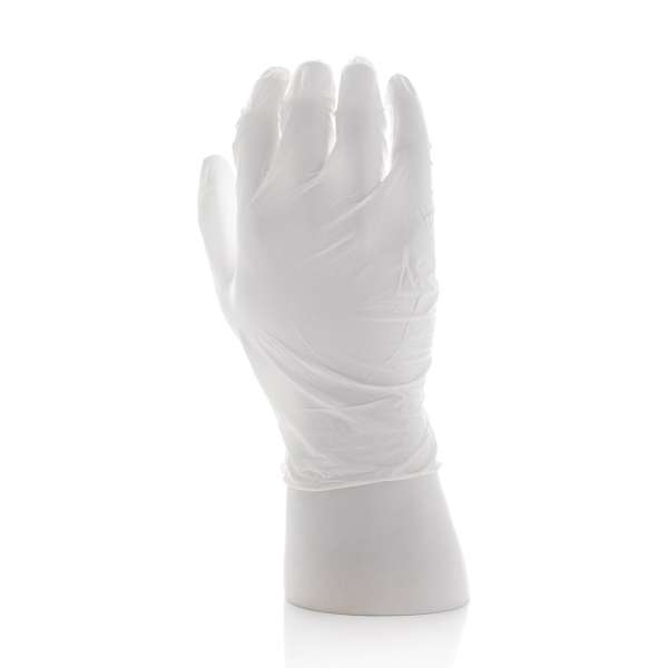 Guantes de nitrilo blancos
