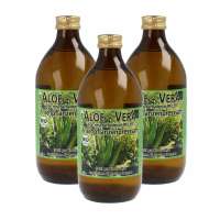Jugo de aloe vera bio (3 x 500 ml) Jugo de aloe vera bio (3 x 500 ml)