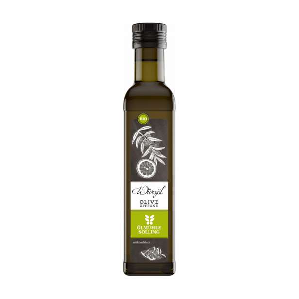 Aceite de oliva ecológico con limón Aceite de oliva ecológico con limón