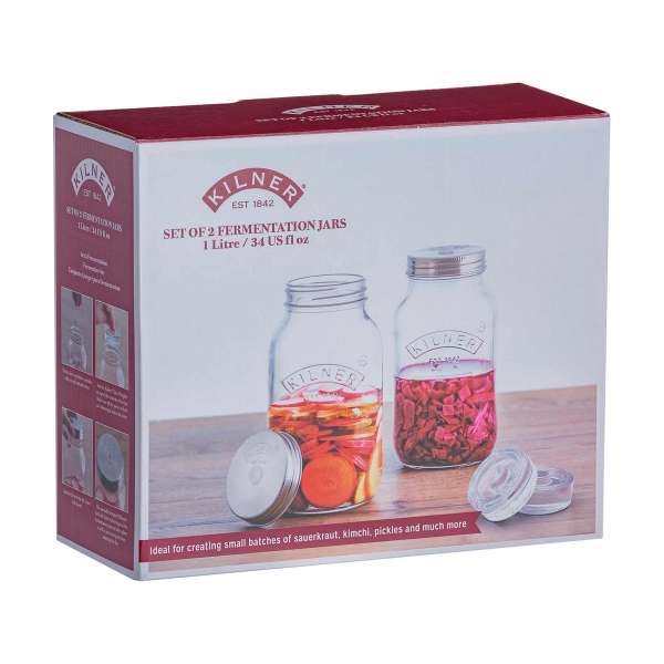 Set de tarros de fermentación Kilner