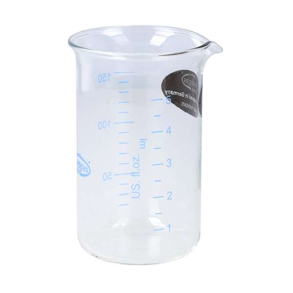 Vaso medidor de vidrio 150 ml