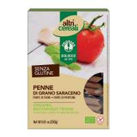 Macarrones penne de trigo sarraceno bio sin gluten Macarrones penne de trigo sarraceno bio sin gluten
