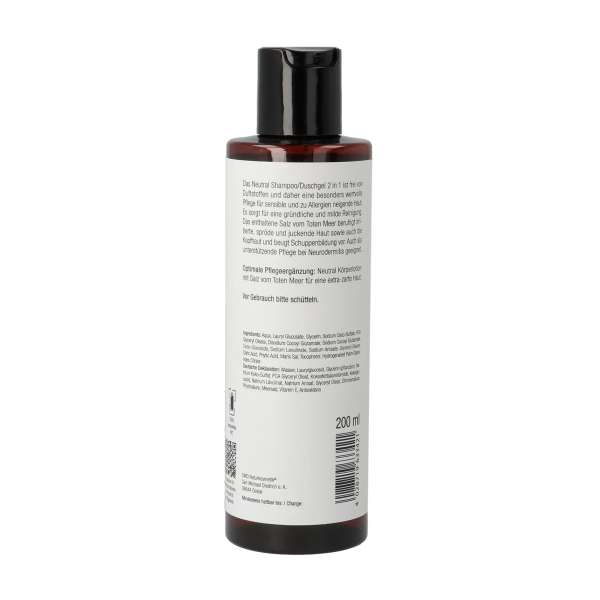 Champú y gel de ducha con sal del Mar Muerto CMD
