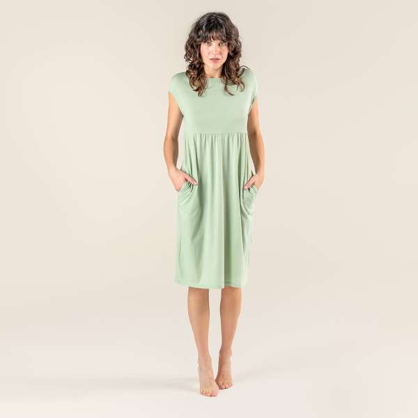 Camisón manga corta algodón ecológico Ruth