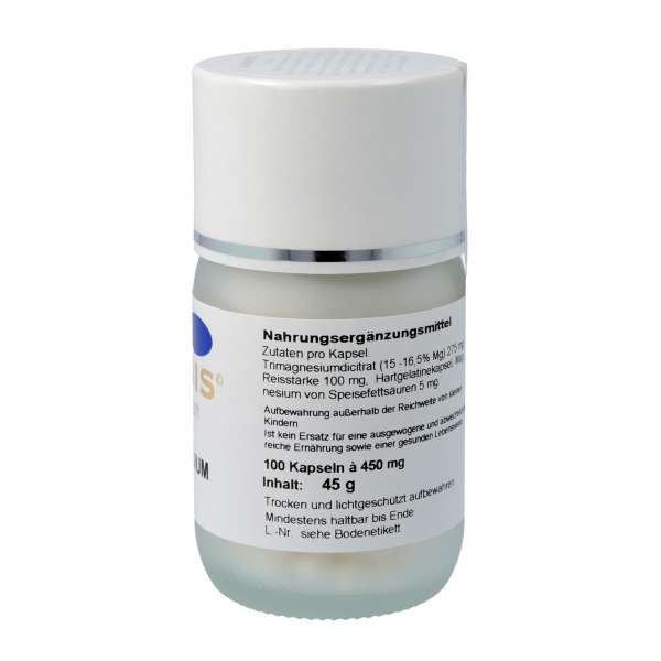 Magnesio - citrato (100 cápsulas)