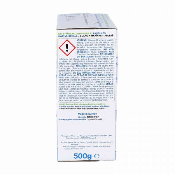 Biotabletas para lavavajillas Klar abrillantado extra