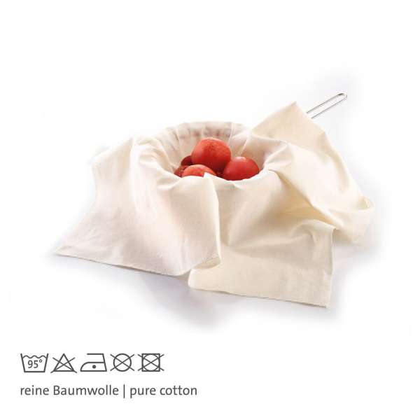 Gasa de algodón para escurrir alimentos