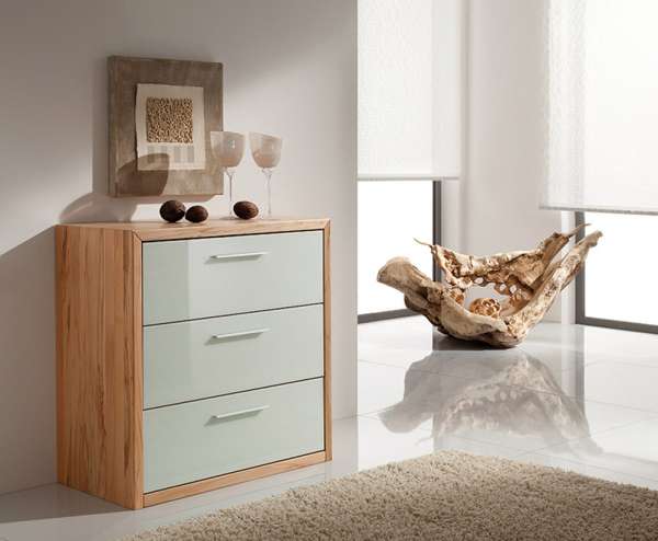 Cómoda de madera maciza Cubik Cómoda de madera maciza Cubik