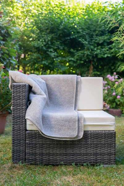 Manta de lana de oveja Gotland 150x200 cm