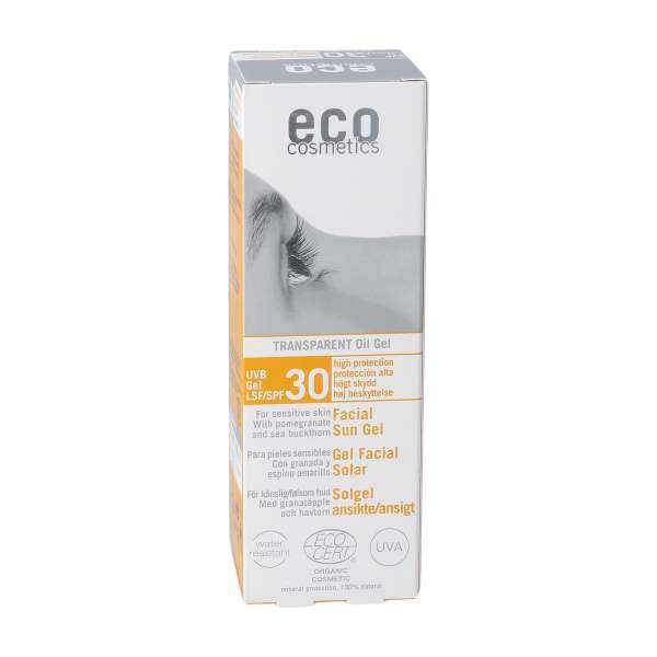 Gel facial solar FPS 30 Eco Cosmetics