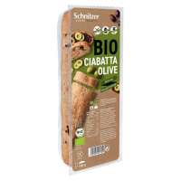 Pan ecológico de chapata con aceitunas sin gluten Pan ecológico de chapata con aceitunas sin gluten