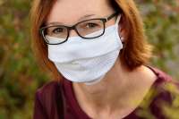 Vista previa: Mascarilla antirradiación alta frecuencia con clip nasal Vista previa: Mascarilla antirradiación alta frecuencia con clip nasal