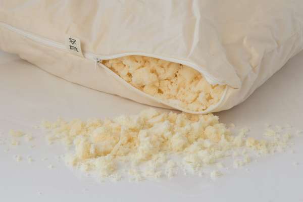 Almohada de copos de látex 100% natural