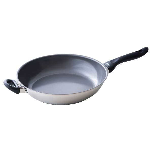 Sartén de acero inox con cerámica KELOmat ø 32 cm Sartén de acero inox con cerámica KELOmat ø 32 cm