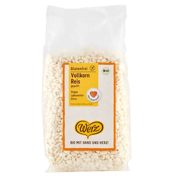 Cereales de arroz inflado bio sin azúcar Cereales de arroz inflado bio sin azúcar