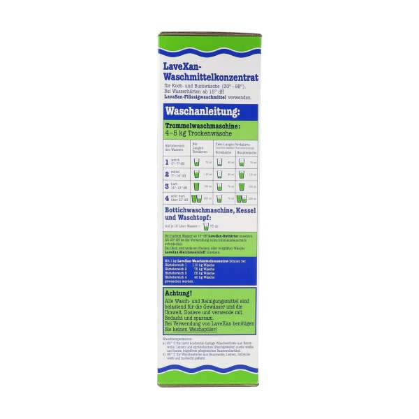 Detergente natural sin perfume para ropa Lavexan