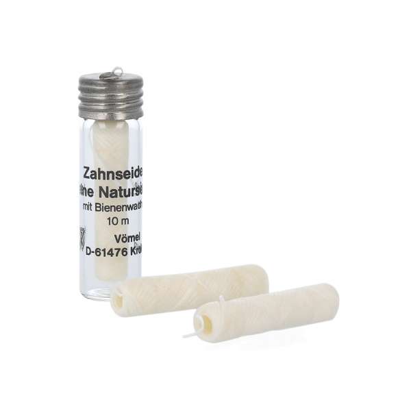 Seda dental natural encerada Seda dental natural encerada