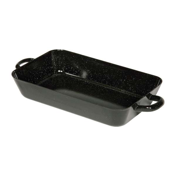 Fuente/bandeja de hierro colado esmaltado para horno