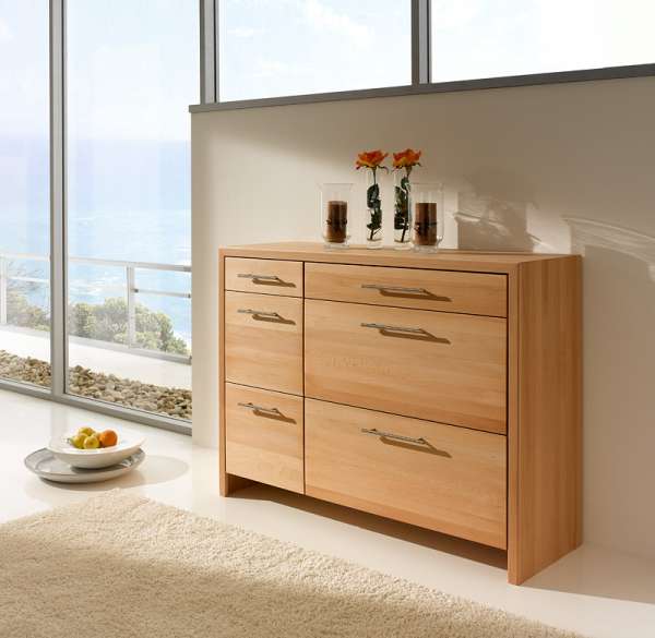 Cómoda de madera maciza Taro Cómoda de madera maciza Taro