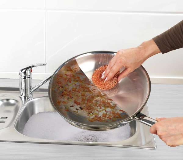 Estropajo de cobre (set de 3)