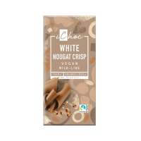 Chocolate blanco vegano bio con avellanas ecológico Chocolate blanco vegano bio con avellanas ecológico