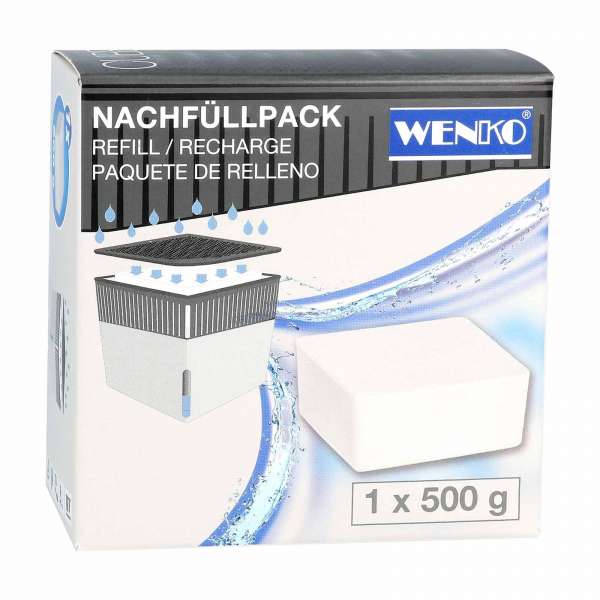 Recambio deshumidificador de Wenko (500 gr) Recambio deshumidificador de Wenko (500 gr)