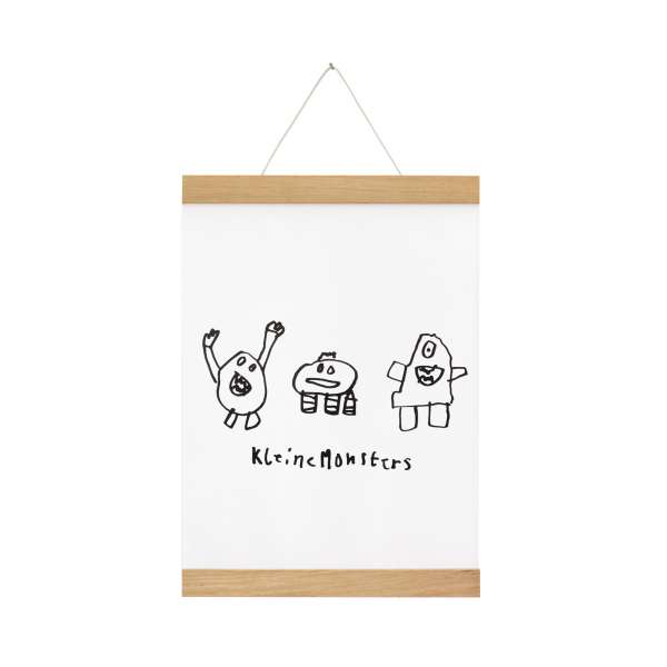 Marco de roble para fotos e ilustraciones 21 cm