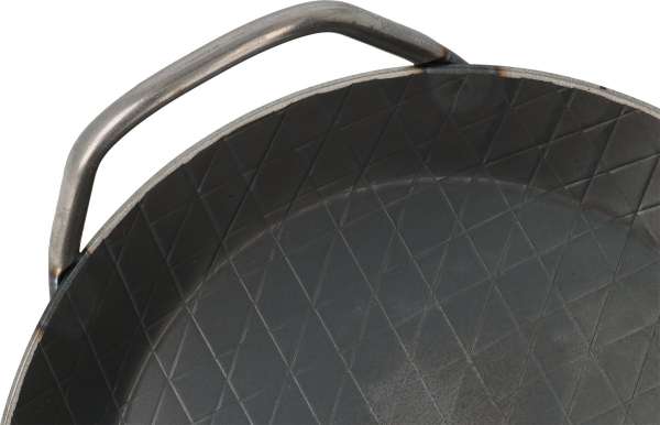 Sartén paellera de hierro forjado borde 2,5 cm