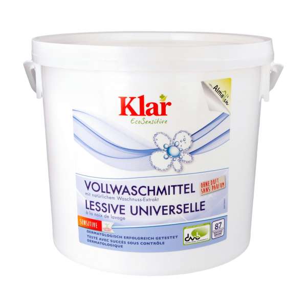 Detergente en polvo nueces de lavado Klar 4,4kg - PureNature