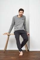 Vista previa: Pijama para hombre de algodón ecológico Vista previa: Pijama para hombre de algodón ecológico