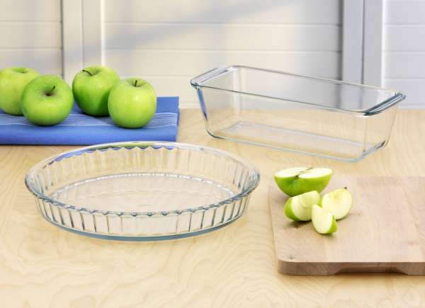 Molde para tartas de vidrio 28 cm