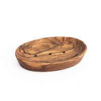 Jabonera de madera de olivo Jabonera de madera de olivo