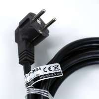 Vista previa: Cable alargador blindado antirradiación negro 5m. Vista previa: Cable alargador blindado antirradiación negro 5m.