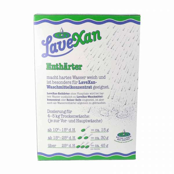 Suavizante ecológico sin perfume para lavadora Lavexan