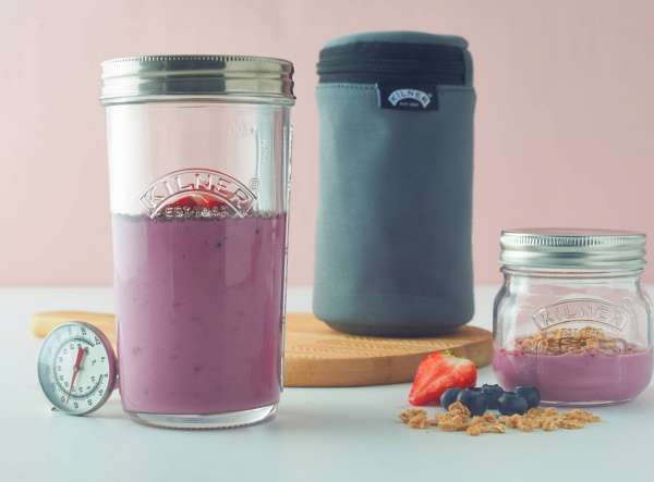 Yogurtera sin electricidad de Kilner