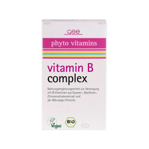 Complejo vitaminas B de origen vegetal Complejo vitaminas B de origen vegetal