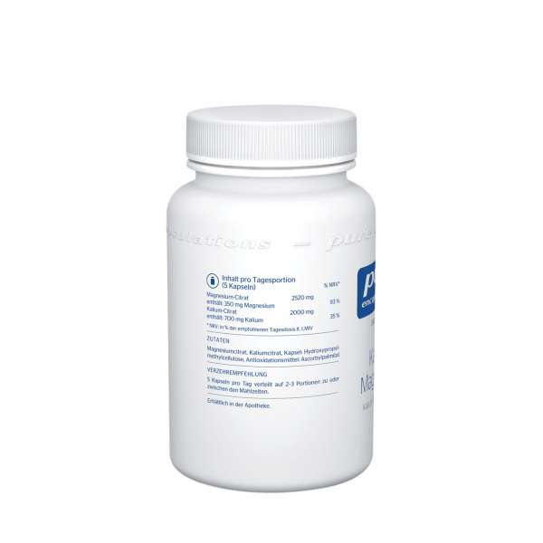 Magnesio y potasio (90 cápsulas)