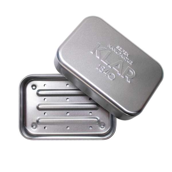 Jabonera de aluminio de Klar Seife Jabonera de aluminio de Klar Seife