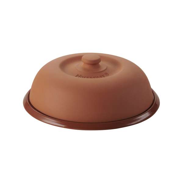 Plato de cerámica con tapa autorefrigerada