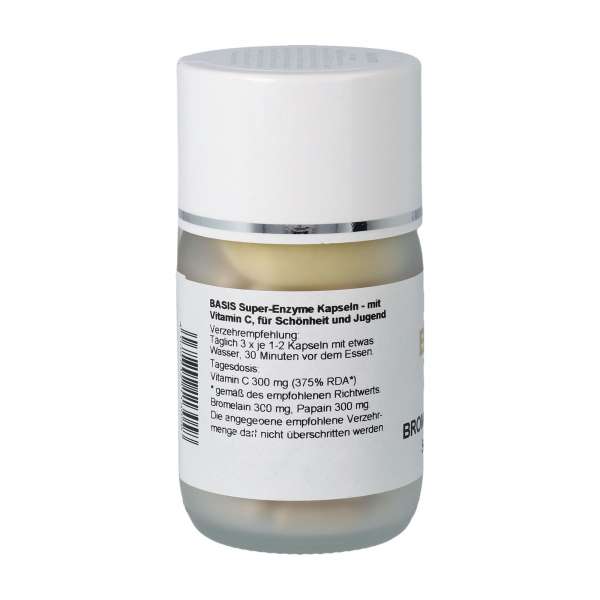 Super Enzimas Bromelina-Papaína (100 cápsulas)