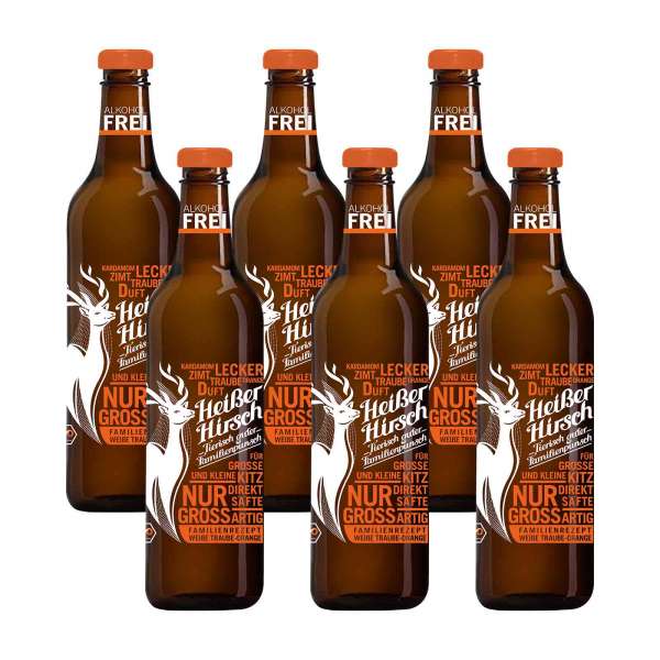 Ponche ecológico sin alcohol con naranja (6 uds) Ponche ecológico sin alcohol con naranja (6 uds)