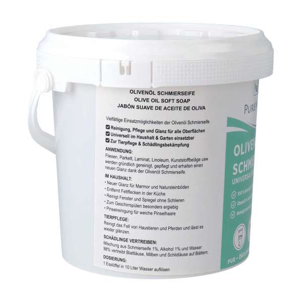 Jabón natural multiuso de aceite de oliva