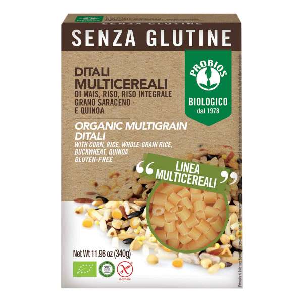 Pasta ditali ecológica sin gluten Pasta ditali ecológica sin gluten
