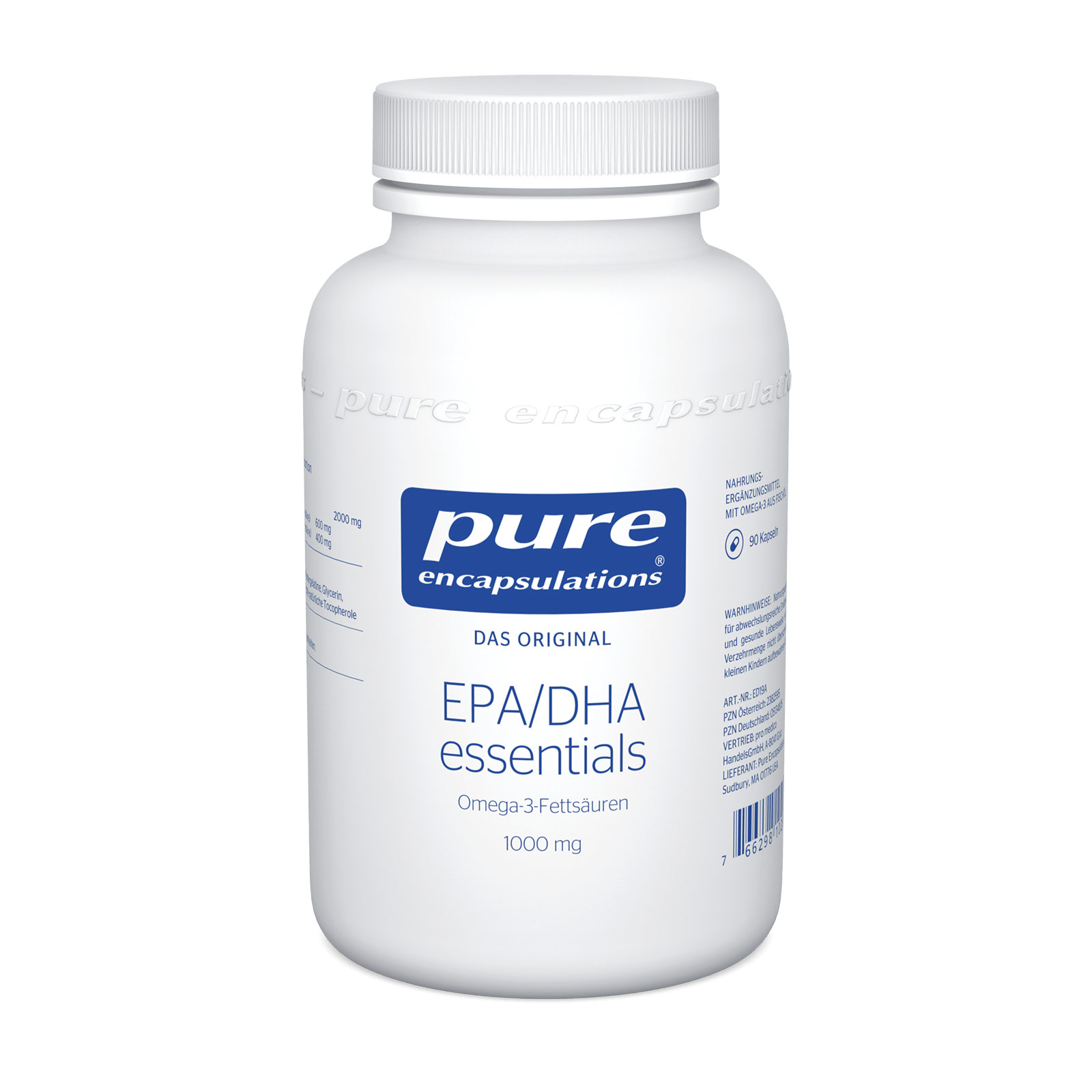 Ácidos grasos esenciales EPA / DHA 1000 mg - PureNature