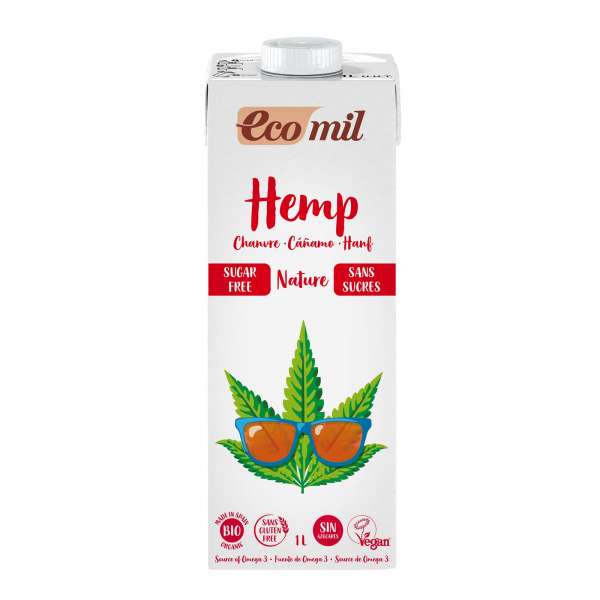 Leche de cáñamo bio Ecomil Leche de cáñamo bio Ecomil