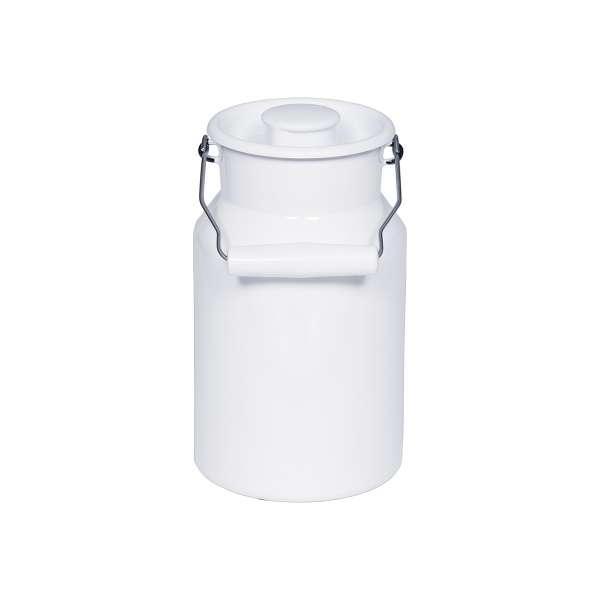 Tarro lechera de hierro con esmaltado natural varias medidas Tarro lechera de hierro con esmaltado natural varias medidas