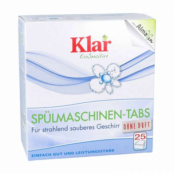Biotabletas para lavavajillas Klar abrillantado extra Biotabletas para lavavajillas Klar abrillantado extra